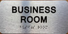The Business Room Sign
