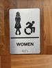 Women Accessible Compliance Sign