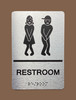 Restroom Braille Sign