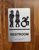 Restroom Accessible Compliance Sign