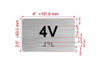 Apartment Number 4V Hpd Sign