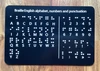 ADA Braille English Alphabet, Number And Punctuation Braille Sign