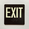 Exit Level Sign Elevator Jamb Plate Hpd Sign