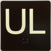 UL Sign with Raised Letters Sign