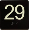29 Sign with Raised Letters Sign