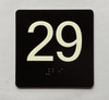 29 Sign with Raised Letters Ada Sign