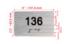 Apartment number 136 Hpd Sign