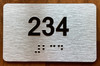 Apartment number 234 Sign