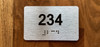 Apartment number 234 Safety Sign