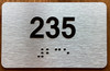 Apartment number 235 Sign