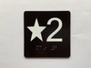 Star 3 Elevator Jamb Plate Compliance Sign