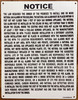 Gas Building - Natural Gas Detector Notice Sign Notice Sign – NYC HPD (white, Building With Gas Service ,2027 )
