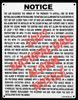 Gas Building - Natural Gas Detector Notice Sign Notice Sign – NYC HPD (white, Building With Gas Service ,2027 )