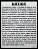 Gas Building -Smoke Detector Notice Sign – NYC HPD (white, Building With Gas Service ,2027)