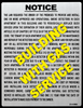 Gas Building -Smoke Detector Notice Sign – NYC HPD (white, Building With Gas Service ,2027)