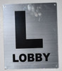 Lobby Floor Number Sign -Tactile Signs Tactile Signs  Tactile Touch   Braille sign - The Sensation line  Braille sign