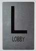 Lobby Floor   - Tactile Touch Braille - The Sensation line -Tactile s