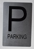 Parking Floor Number   - Tactile Touch Braille - The Sensation line -Tactile s