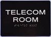 Telecom Room  -Black(Aluminium, Black/Silver) The Sensation line