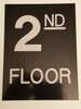 Floor number  -Two (2) Engraved (PLASTIC)