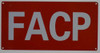 SIGN FACP