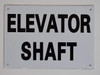 Elevator Shaft  (Aluminium Reflective, White )