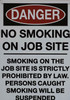 No Smoking on Job site