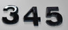 APARTMENT NUMBER SIGN 