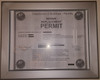 Permit frame city of Chicago