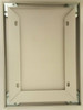 SIGN Elevator Permit Frame Stainless Steel (Heavy Duty - Aluminum)