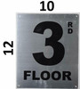 3rd Floor Signage