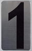 House Number /Apartment Number Sign - one (1)