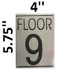 FLOOR NINE 9 Signage -Delicato line