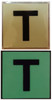 PHOTOLUMINESCENT DOOR IDENTIFICATION NUMBER T Fire Dept Sign/ GLOW IN THE DARK "DOOR NUMBER Building Sign