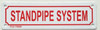 Standpipe System Sign