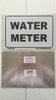 WATER METER  (WHITE  ALUMINIUM )