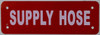 Supply Hose Sign