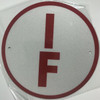 I-F Floor Truss Circular Sign