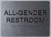 All Gender Restroom  -Tactile s The Sensation line