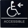 ACCESSIBLE Left Braille   The Sensation line -Tactile s