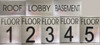 Floor number  Set