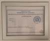 Certificate frame state of Utah