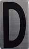 House Number Letter  Letter D