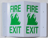 FIRE EXITD Projection SIGNAGE/FIRE EXIT SIGNAGE