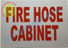 FIRE Hose Cabinet SIGNAGE