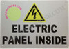 Electrical Panel Inside SIGNAGE