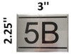 APARTMENT NUMBER Signage