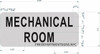 Sprinkler Room with Arrow Down Sign, Engineer Grade Reflective Aluminum Sign