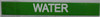 Water Sticker (Green)