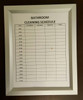 Bathroom Inspection frame